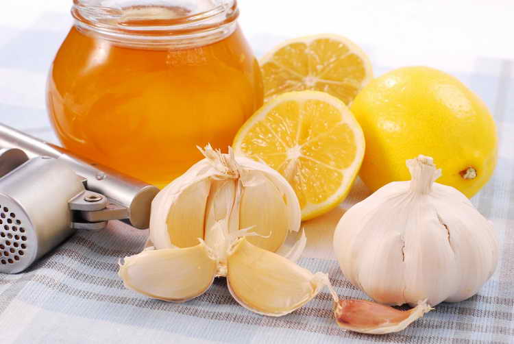 Лимон, мед и чеснок от внутричерепного давления у взрослых