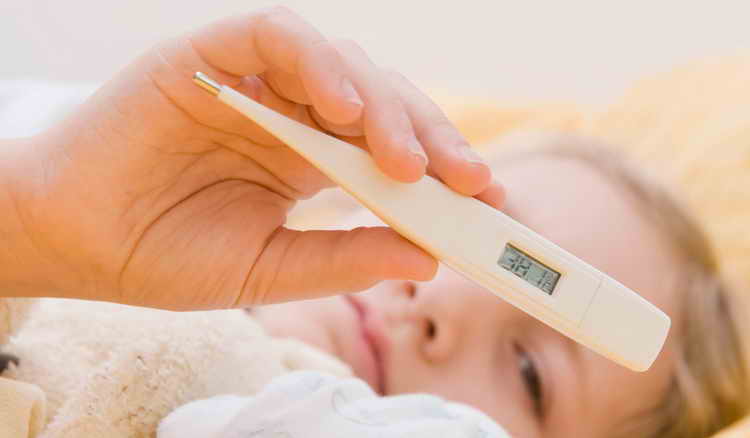 высокая температура у ребенка без симптомов 39
