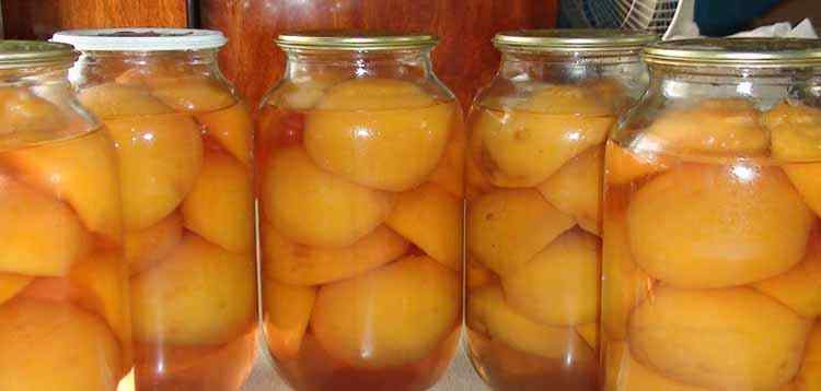 Как правильно консервировать персики