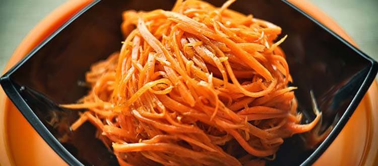Вкусная и полезная морковь по корейски