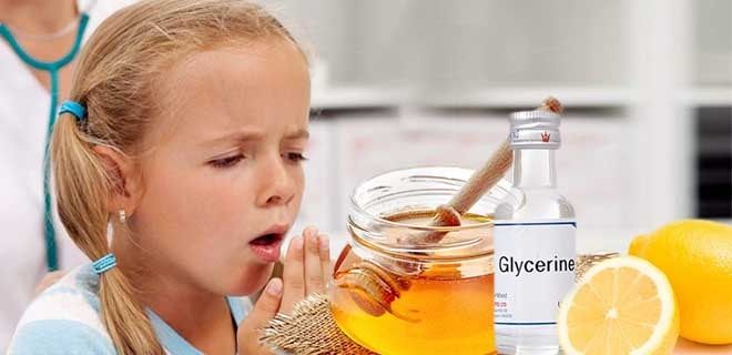 Глицерин с медом и лимоном детям от кашля