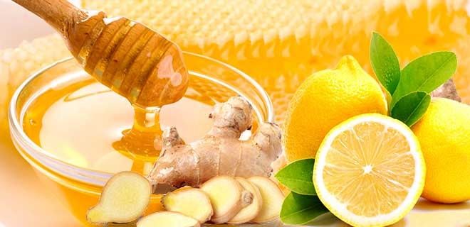Имбирь, лимон и мед
