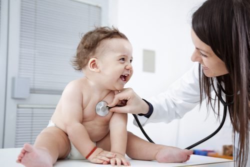 Ребенок у врача