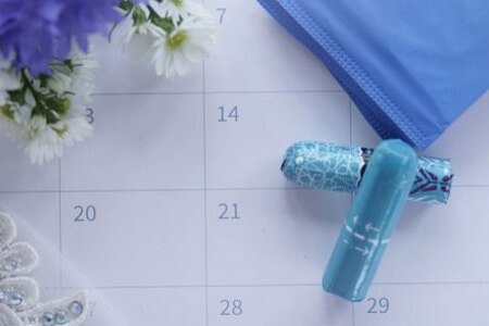 Календарь с графиком менструаций