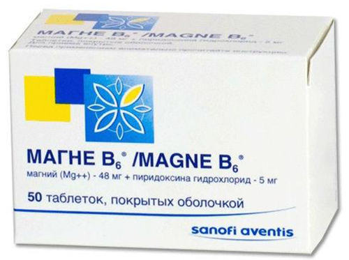 Таблетки Магне В6 фото