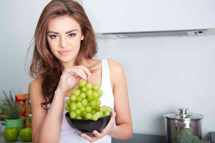 польза винограда для организма женщины